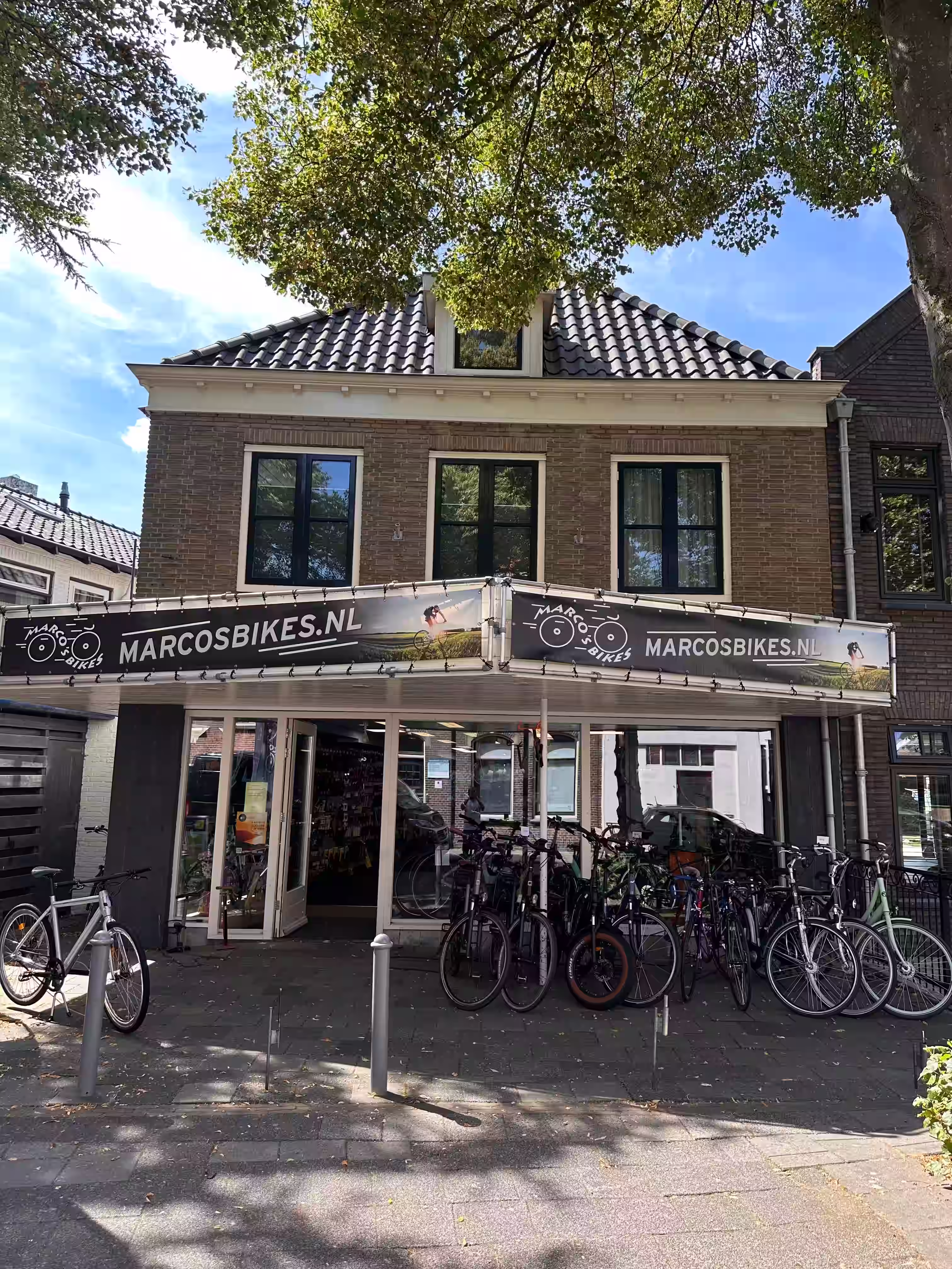 Marco’s Bikes aan Noord 3 in Schagen